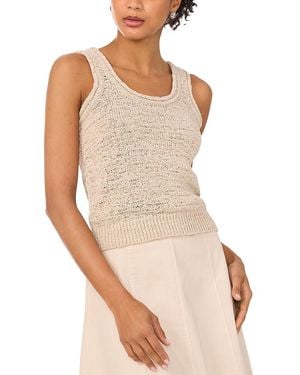 1.STATE Roll Neck Tank Top - Natural