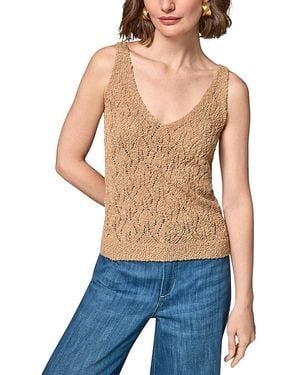 Donna Karan Weekend Donna Karan V Neck Sweater - Blue