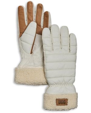 UGG Fluff Cuff Gloves - Gray