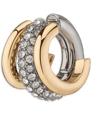 DEMARSON Maye Pave Single Ear Cuff - Metallic