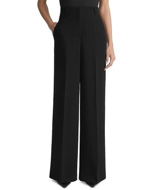 Lafayette 148 New York Thames Wide Leg Pants - Black