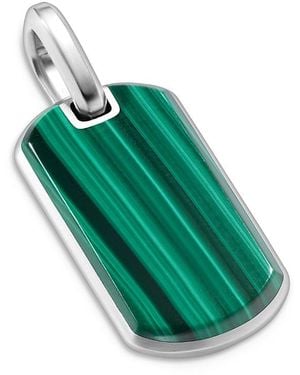David Yurman Chevron Tag - Green
