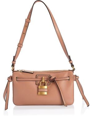 Chloé Paddington Sling Leather Shoulder Bag - Pink