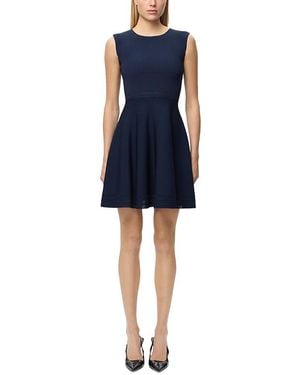 Hervé Léger The Anna Knit Dress - Blue
