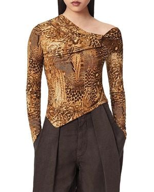AllSaints Arlie Long Sleeve Top - Black