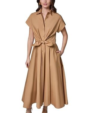 Donna Karan Weekend Donna Karan Maxi Shirt Dress - Brown