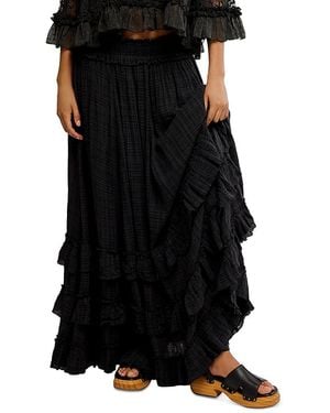 Free People Brynn Maxi Skirt - Black