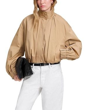 A.L.C. A. L.C. Amlie Ruched Jacket - Natural