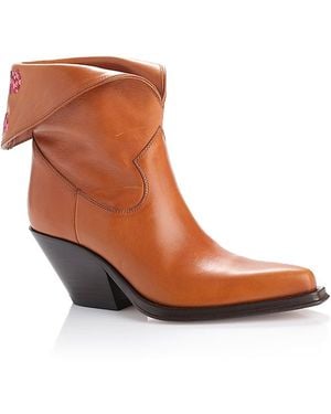 Chloé Azelan Ankle Boots - Purple