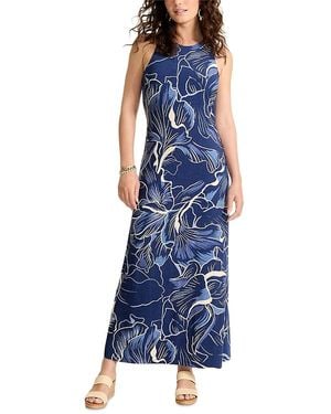 Tommy Bahama Jasmina Sapphire Sea Maxi Dress - Blue