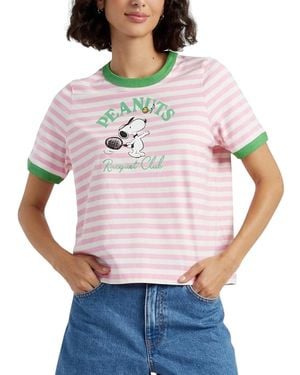 Chinti & Parker Cotton Peanuts Racquet Club T-Shirt - White