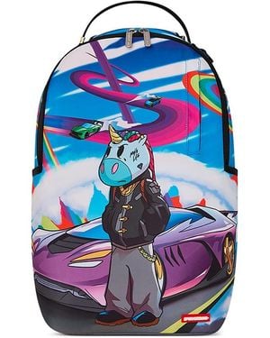 Sprayground Myth Life Dlxsr Backpack - Blue