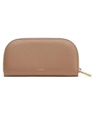 Cuyana Curved Zip Wallet - Brown