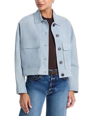 Arma Miri Suede Jacket - Blue