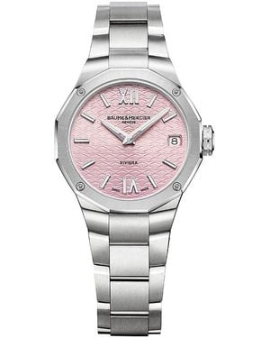 Baume & Mercier Riviera Watch, 33Mm - White