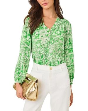 Lilly Pulitzer Elsa Top - Green