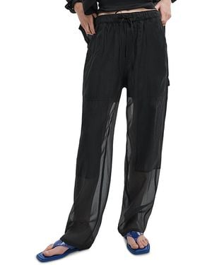 Rag & Bone Atlas Organza Pants - Black