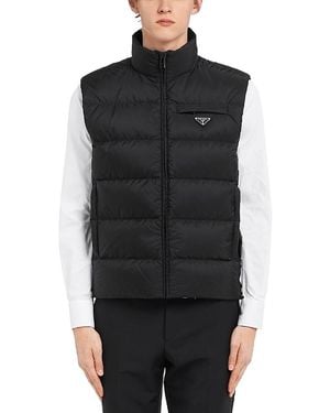 Prada Padded Re-Nylon Vest - Black