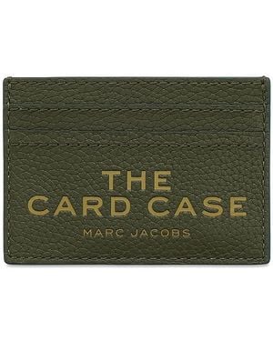 Marc Jacobs The Leather Card Case - Green