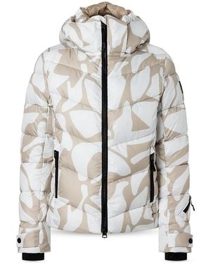 Bogner Fire + Ice Saelly Quilted Ski Jacket - Gray