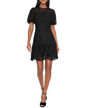 MILLY Yasmin Lace Dress - Black