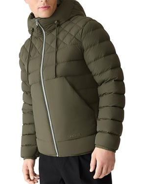 Mackage Bergen Quilted Hooded Down Jacket - Green