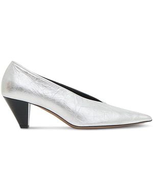 Mansur Gavriel Kiki Pump - White