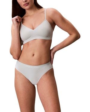 Calvin Klein Bonded Flex Bikini - Brown