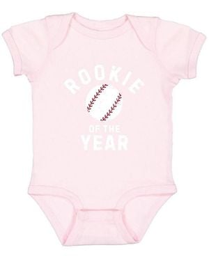 Sweet Wink Rookie Of The Year Short Sleeve Bodysuit - Pink