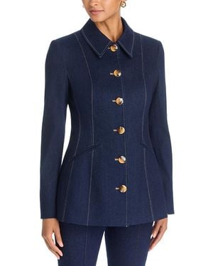 Veronica Beard Calloway Denim Jacket - Blue