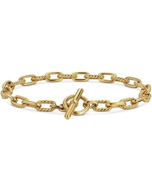 David Yurman Dy Madison Toggle Chain Bracelet - Metallic