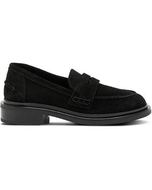 Free People Lana Penny Loafers - Black