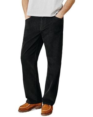 Corridor NYC Relaxed Fit Stretch Cotton Cord 30 Jeans - Black