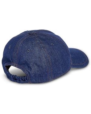 Rag & Bone Harlow Baseball Cap - Blue