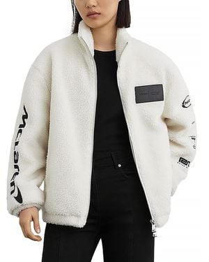 Reiss X Mclaren Regular Fit Logo Speedmark Jacket - White