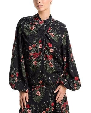 Johanna Ortiz Intricate Islands Jacquard Top - Black