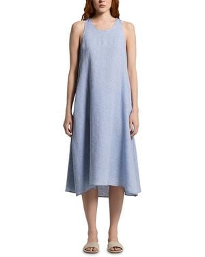Peserico Sleeveless Midi Dress - Blue