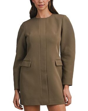 Luvee Blazer Dress - Brown