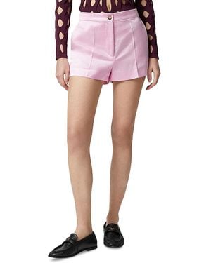Pinko Scintille Satin Shorts - Pink