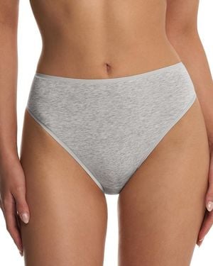 Natori Bliss Bare High Cut Brief - Gray
