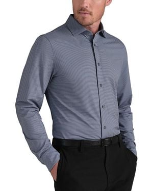 Rhone Commuter Button Front Shirt - Blue
