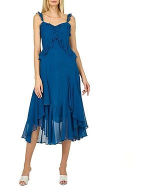 SECRET MISSION Inessa Dress - Blue