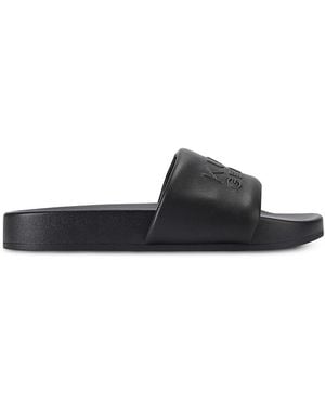 Kurt Geiger Stacked Slide Sandal - Black