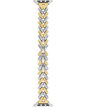 Kate Spade Two-Tone Stainless Steel Bracelet For Apple Watch, 38-49Mm - Metallic