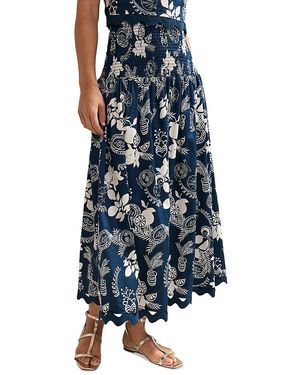Phase Eight Evalina Print Skirt - Blue