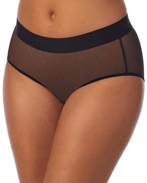 DKNY Sheers Brief Underwear - Brown
