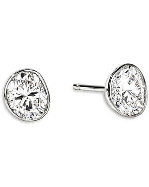 John Hardy Sterling Jh Lovestruck Lab Grown Diamond Stud Earrings - Metallic
