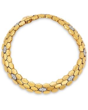 Roberto Coin 18K & Gender Diamond Cobra Link Bracelet - Metallic