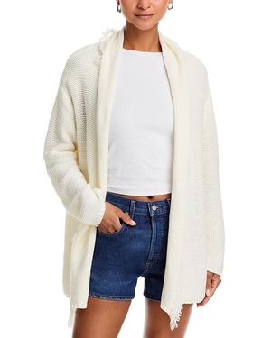 Vintage Havana Flag Graphic Cardigan - White