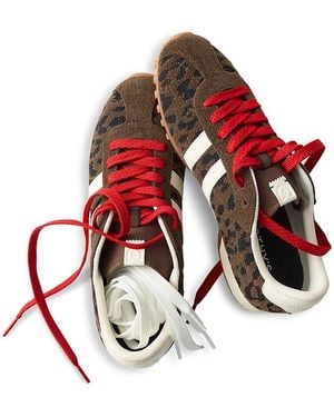 Rothy's The Ivy Knit Retro Sneakers - Red
